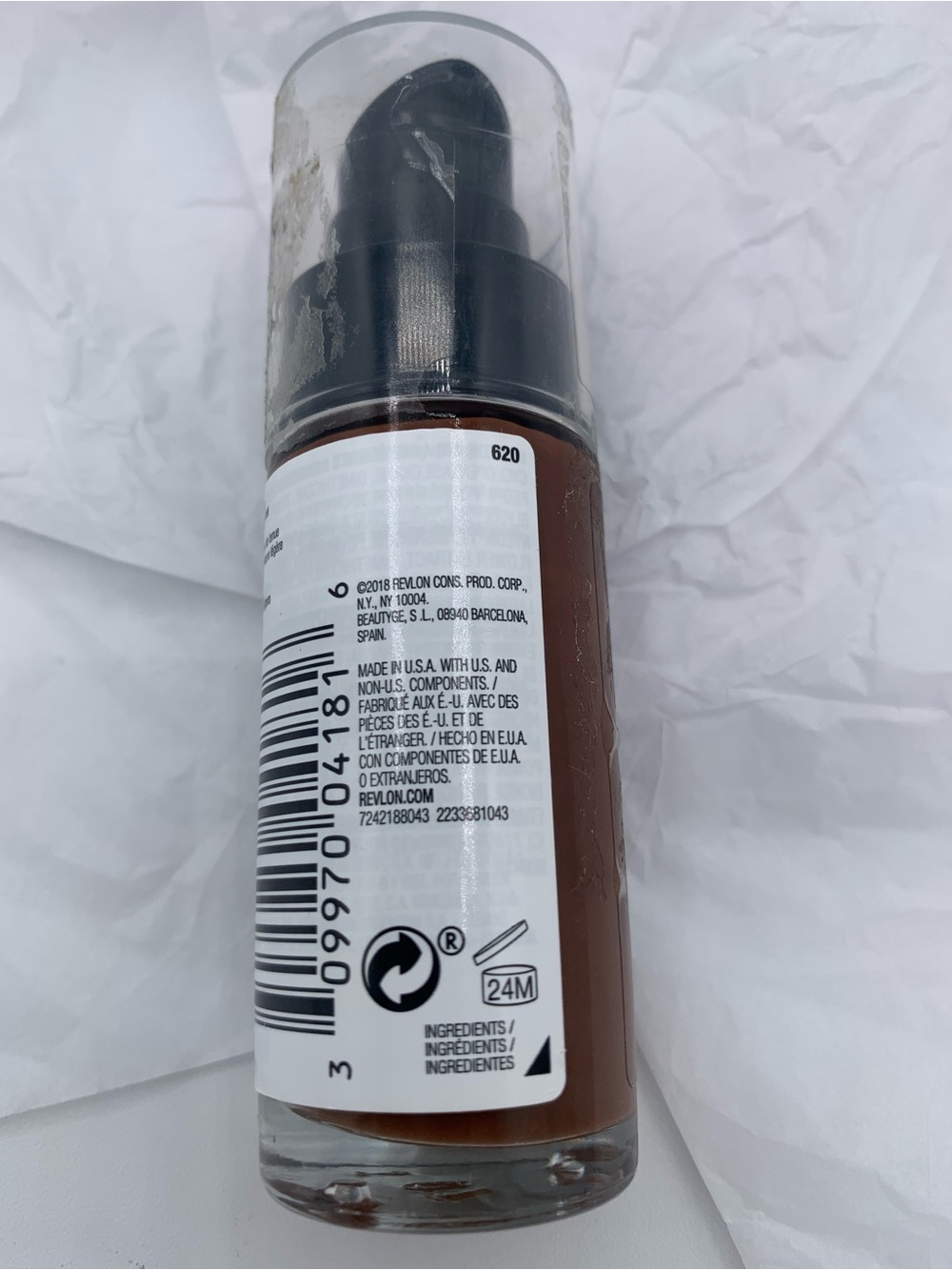 Revlon ColorStay Foundation 620 Java Java - Deep Brown - Picture 3 of 4